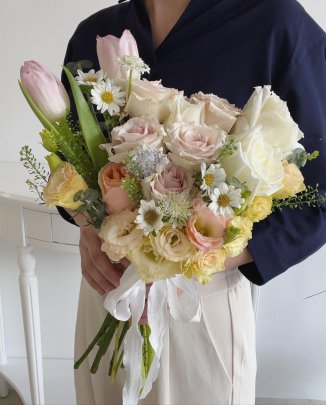 Bridal bouquet-Dear Jane