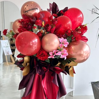 Opening flower stand-Successful