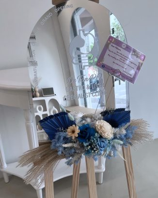 Opening welcome mirror-preserved flower-O06