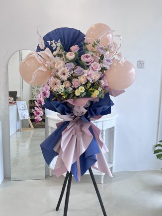 Opening flower stand-artificial flowers O08