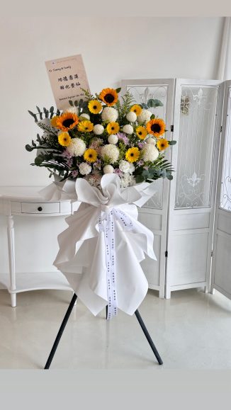 Condolences flower stand-C02