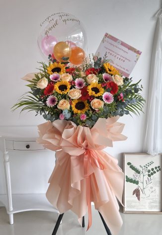 Grand Opening flowers stand-Hana