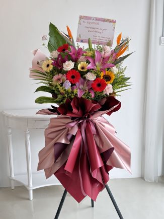 Grand Opening Flower Stand-fresh flowers- Julie